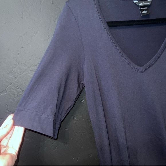 Moda International Women's Casual Bodycon dress Color: Navy blue Size: L - Picture 4 of 7